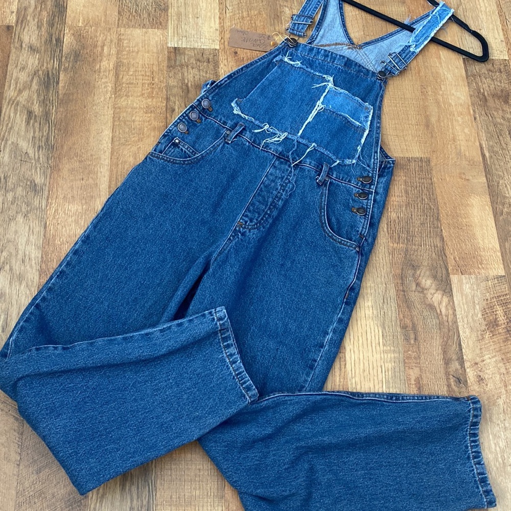 Zara Blue Denim Women’s Overalls